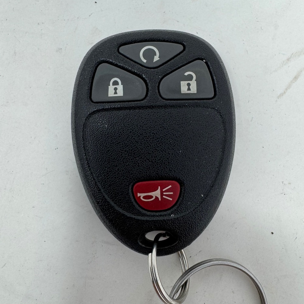 GM OEM 4 Button Key Fob Remote Start OUC60270 15913421 Black Keyless Entry